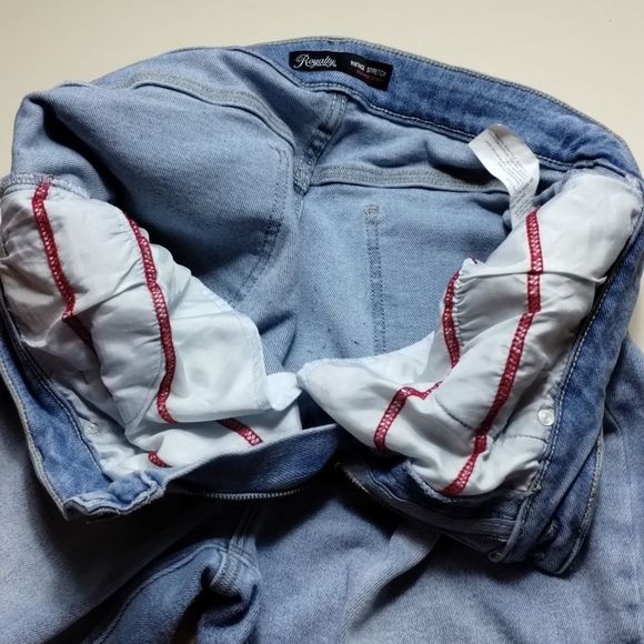 Royalty For Me High Rise Distressed Skinny Jeans - Picture 10 of 12